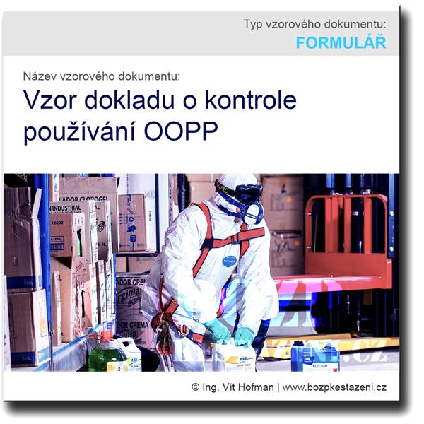 Vzor dokladu o kontrole používání OOPP