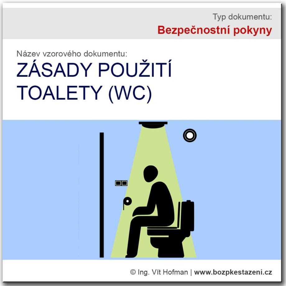 Bezpečnostní pokyny - WC